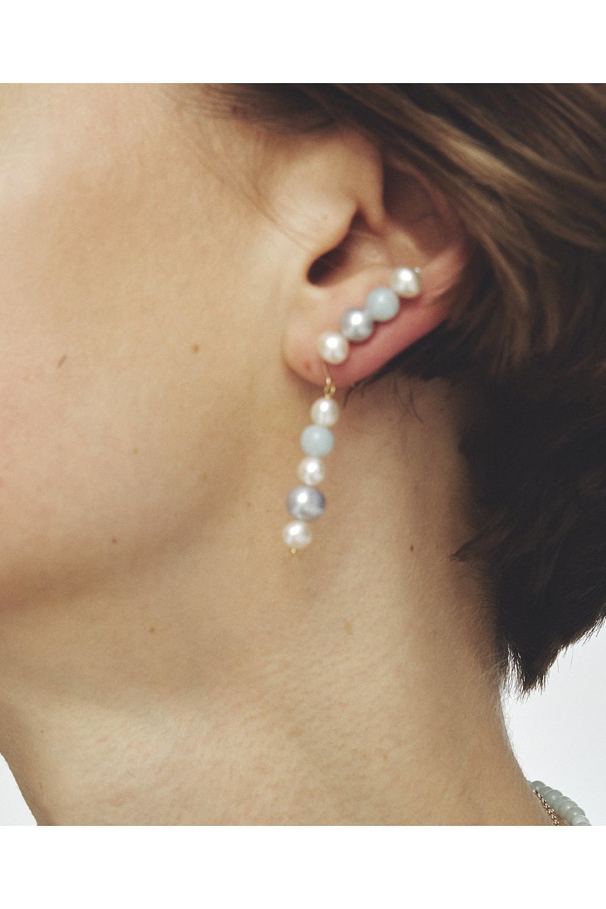 【ルボンボン/les bonbon】のplayfully pearl ピアス 人気、トレンドファッション・服の通販 founy(ファニー) 　ファッション　Fashion　レディースファッション　Ladies' Fashion Online　ジュエリー　Jewelry　リング　Rings　イヤリング　Earrings　イヤリング　Earrings　パール　Pearl　other-2|ID: prp329100004549161 ipo3291000000032151221