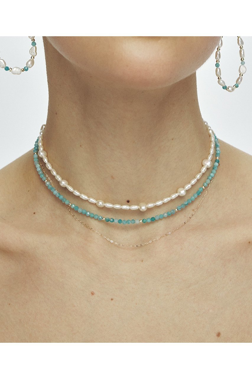 【ルボンボン/les bonbon】のcavelight ネックレス 人気、トレンドファッション・服の通販 founy(ファニー) 　ファッション　Fashion　レディースファッション　Fashion for Women　ジュエリー　Jewelry　ネックレス　Necklaces & Pendants　おすすめ　Recommended / Our Picks　キャミソール　Camisole, Spaghetti Strap Top　コレクション　Collection, Seasonal Line　ターコイズ　Turquoise, Blue-Green　チェーン　Chain, Chain Strap　ネックレス　Necklace, Pendant Necklace　パール　Pearl, Pearl Accent　ワンポイント　One Point, Statement Accent　other-2|ID: prp329100004549169 ipo3291000000035612841