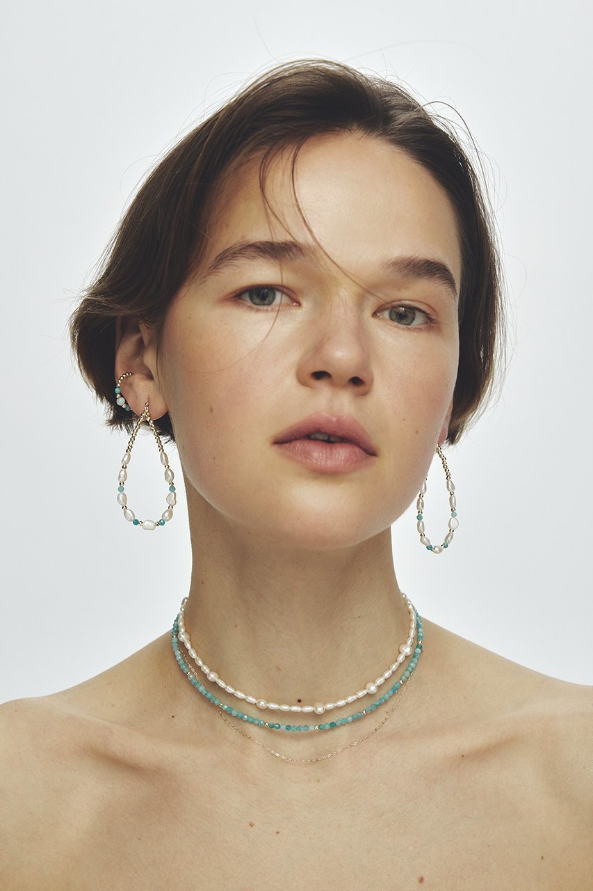 【ルボンボン/les bonbon】のcavelight ネックレス 人気、トレンドファッション・服の通販 founy(ファニー) 　ファッション　Fashion　レディースファッション　Fashion for Women　ジュエリー　Jewelry　ネックレス　Necklaces & Pendants　おすすめ　Recommended / Our Picks　キャミソール　Camisole, Spaghetti Strap Top　コレクション　Collection, Seasonal Line　ターコイズ　Turquoise, Blue-Green　チェーン　Chain, Chain Strap　ネックレス　Necklace, Pendant Necklace　パール　Pearl, Pearl Accent　ワンポイント　One Point, Statement Accent　other-5|ID: prp329100004549169 ipo3291000000035612844