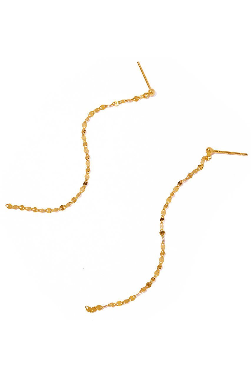 【ルボンボン/les bonbon】のK18 alexandra ピアス 人気、トレンドファッション・服の通販 founy(ファニー) 　ファッション　Fashion　レディースファッション　Fashion for Women　ジュエリー　Jewelry　ファッションリング　Fashion Rings　イヤリング・フープ・ドロップタイプ　Hoop, Drop & Clip Earrings　イヤリング　Earrings　シンプル　Simple, Minimal　チェーン　Chain, Chain Strap　エレガント 上品　Elegant　other-2|ID: prp329100004549178 ipo3291000000035758912