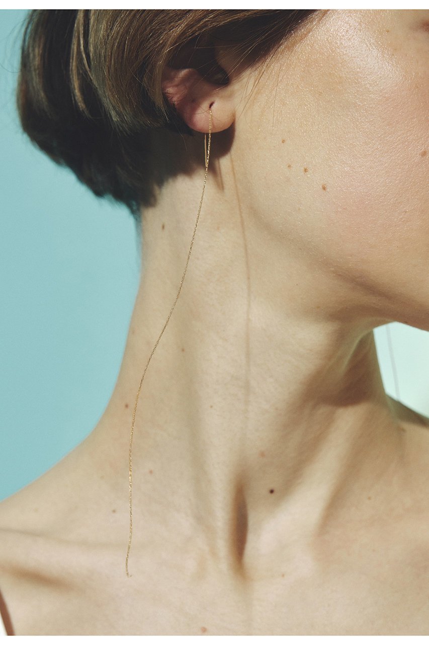 【ルボンボン/les bonbon】のK18 liquid ピアス L 20cm(片耳用) 人気、トレンドファッション・服の通販 founy(ファニー) 　ファッション　Fashion　レディースファッション　Fashion for Women　ジュエリー　Jewelry　ファッションリング　Fashion Rings　イヤリング・フープ・ドロップタイプ　Hoop, Drop & Clip Earrings　イエロー　Yellow　イヤリング　Earrings　チェーン　Chain, Chain Strap　ロング　Long, Long-Length　エレガント 上品　Elegant　片耳　One-Ear, Single Earring　other-2|ID: prp329100004549179 ipo3291000000035758916