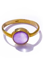 【ルボンボン/les bonbon】のaura round リング ライトアメジスト|ID: prp329100004549198 ipo3291000000032151448