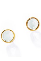 【ルボンボン/les bonbon】のaura round ピアス グリーンクォーツ|ID: prp329100004549201 ipo3291000000035612921