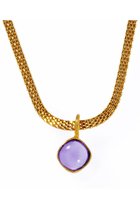 【ルボンボン/les bonbon】のaura square thick ネックレス ライトアメジスト|ID: prp329100004549205 ipo3291000000035726878