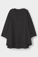 【ル フィル/LE PHIL】の2WAYダブルクロスブラウス 人気、トレンドファッション・服の通販 founy(ファニー) ファッション Fashion レディースファッション WOMEN トップス・カットソー Tops/Tshirt シャツ/ブラウス Shirts/Blouses コンパクト Compact スリーブ Sleeve バランス Balance リラックス Relax ロング Long |ID:prp329100004549209