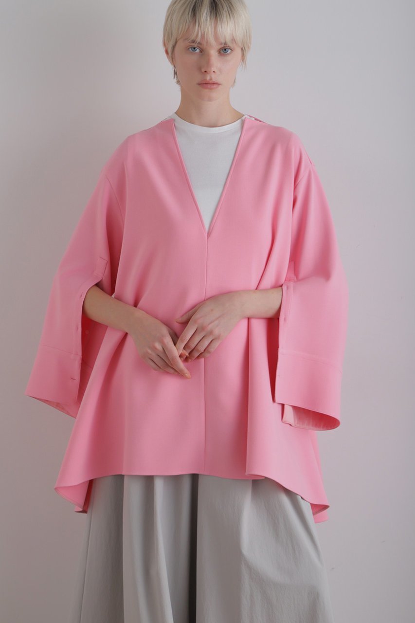 【ル フィル/LE PHIL】の2WAYダブルクロスブラウス 人気、トレンドファッション・服の通販 founy(ファニー) 　ファッション　Fashion　レディースファッション　Fashion for Women　トップス・カットソー　Cut & Sew Tops　シャツ・ブラウス・オフィスカジュアル　Elegant Blouses & Button-Ups　コンパクト　Compact, Small Size　スリーブ　Sleeve, Long Sleeve / Short Sleeve　バランス　Balance, Style Balance　リラックス　Relax, Relaxed Fit　ロング　Long, Long-Length　other-3|ID: prp329100004549209 ipo3291000000032883926