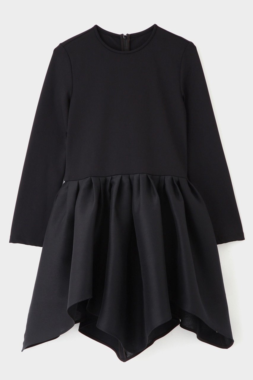 【ル フィル/LE PHIL】のシアーダブルクロスブラウス 人気、トレンドファッション・服の通販 founy(ファニー) 　ファッション　Fashion　レディースファッション　WOMEN　トップス・カットソー　Tops/Tshirt　シャツ/ブラウス　Shirts/Blouses　おすすめ　Recommend　なめらか　Smooth　カッティング　Cutting　カットソー　Cut And Sew　コンパクト　Compact　コンビ　Combination　シアー　Sheer　ジャージ　Jersey　ジャージー　Jersey　スリーブ　Sleeve　ダブル　Double　フェミニン　Feminine　ペプラム　Peplum　ランダム　Random　ロング　Long　 other-1|ID: prp329100004549211 ipo3291000000032151532
