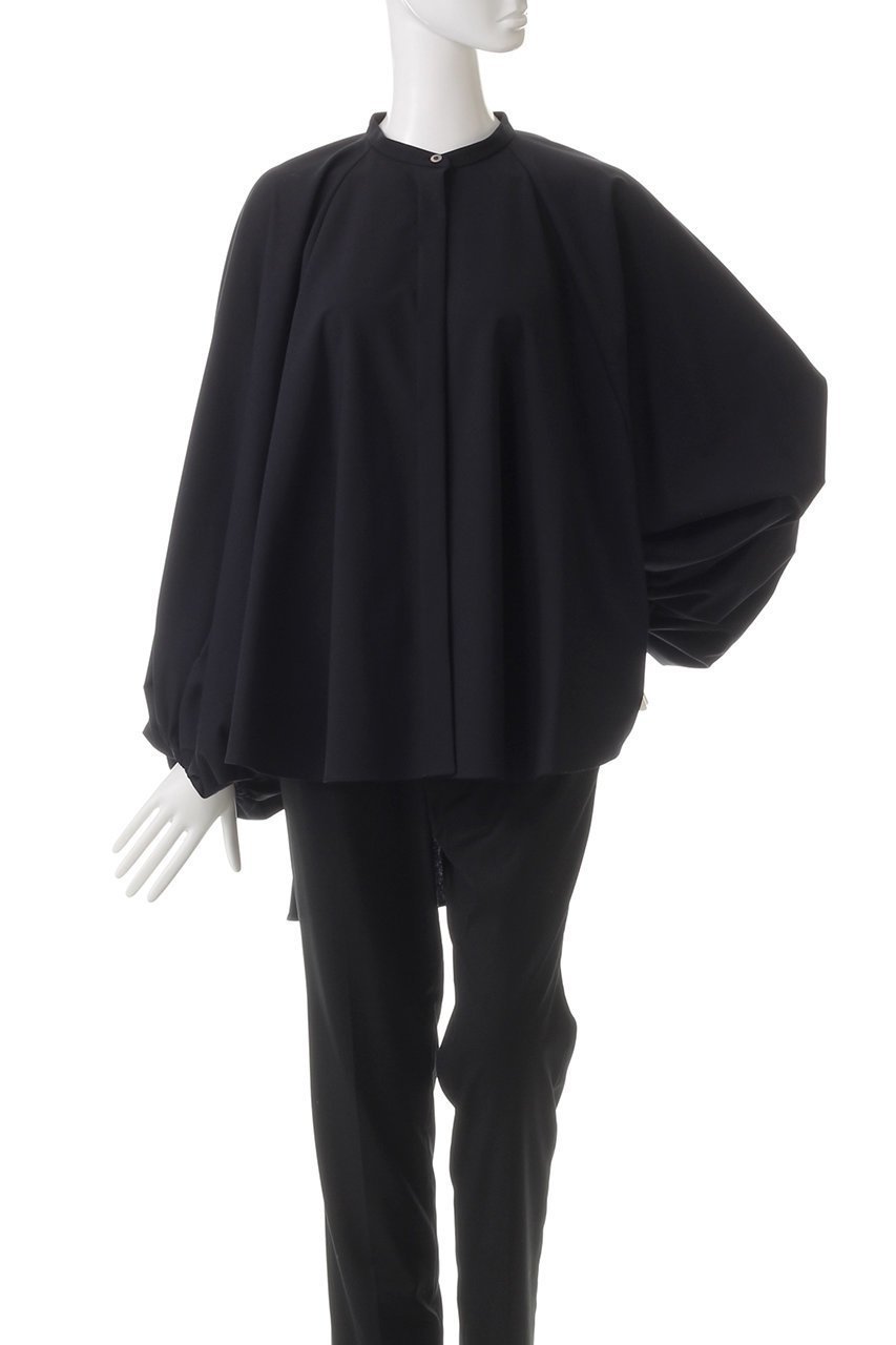 【ル フィル/LE PHIL】のドライウールブラウス 人気、トレンドファッション・服の通販 founy(ファニー) 　ファッション　Fashion　レディースファッション　WOMEN　トップス・カットソー　Tops/Tshirt　シャツ/ブラウス　Shirts/Blouses　ストレッチ　Stretch　スリーブ　Sleeve　フォルム　Form　ロング　Long　定番　Standard　other-2|ID: prp329100004549212 ipo3291000000032151545