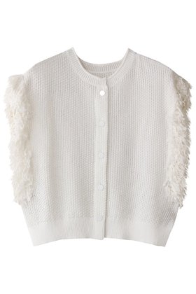 【アルアバイル/allureville】 フリンジスリーブ2WAY プルオーバー人気、トレンドファッション・服の通販 founy(ファニー) ファッション Fashion レディースファッション WOMEN トップス・カットソー Tops/Tshirt ニット Knit Tops プルオーバー Pullover シアー Sheer スリーブ Sleeve フリンジ Fringe ベスト Vest NEW・新作・新着・新入荷 New Arrivals |ID:prp329100004550938