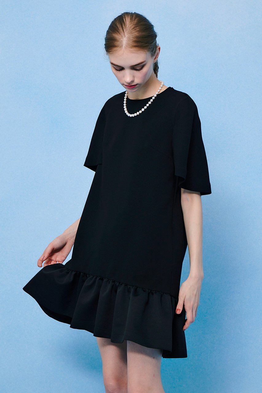 【アルアバイル/allureville】の【Loulou Willoughby】ケープドレス 人気、トレンドファッション・服の通販 founy(ファニー) 　ファッション　Fashion　レディースファッション　Fashion for Women　ワンピース　Dresses　フォーマル・パーティードレス・結婚式用ドレス　Elegant & Casual Dresses　チュニック　Tunic Tops & Dresses　ギャザー　Gathered, Ruffled　チュニック　Tunic, Long Top　ドッキング　Docking, Mixed Material　ドレス　Dress, One-Piece　フェミニン　Feminine, Girly　フリル　Frill, Ruffle　エレガント 上品　Elegant　再入荷　Restock / Back in Stock　other-8|ID: prp329100004550939 ipo3291000000032707320