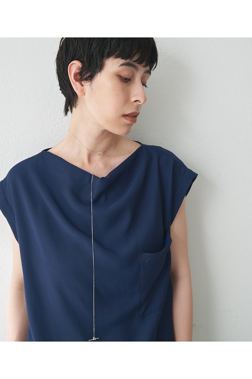 【ウィムガゼット/Whim Gazette】のサテンワッシャーノースリブラウス 人気、トレンドファッション・服の通販 founy(ファニー) 　ファッション　Fashion　レディースファッション　WOMEN　トップス・カットソー　Tops/Tshirt　キャミソール / ノースリーブ　No Sleeves　シャツ/ブラウス　Shirts/Blouses　サテン　Satin　スリーブ　Sleeve　ドレープ　Drape　ノースリーブ　No Sleeve　バランス　Balance　フレンチ　French　ボトム　Bottom　ポケット　Pocket　ワッシャー　Washer　NEW・新作・新着・新入荷　New Arrivals　other-6|ID: prp329100004550947 ipo3291000000032163654