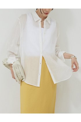 【ガリャルダガランテ/GALLARDAGALANTE】 ラミーシャツ人気、トレンドファッション・服の通販 founy(ファニー) ファッション Fashion レディースファッション WOMEN トップス・カットソー Tops/Tshirt シャツ/ブラウス Shirts/Blouses エレガント 上品 Elegant スリーブ Sleeve ボトム Bottom ロング Long NEW・新作・新着・新入荷 New Arrivals |ID:prp329100004550953