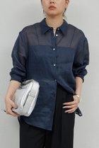 【ガリャルダガランテ/GALLARDAGALANTE】のラミーシャツ ネイビー|ID:prp329100004550953