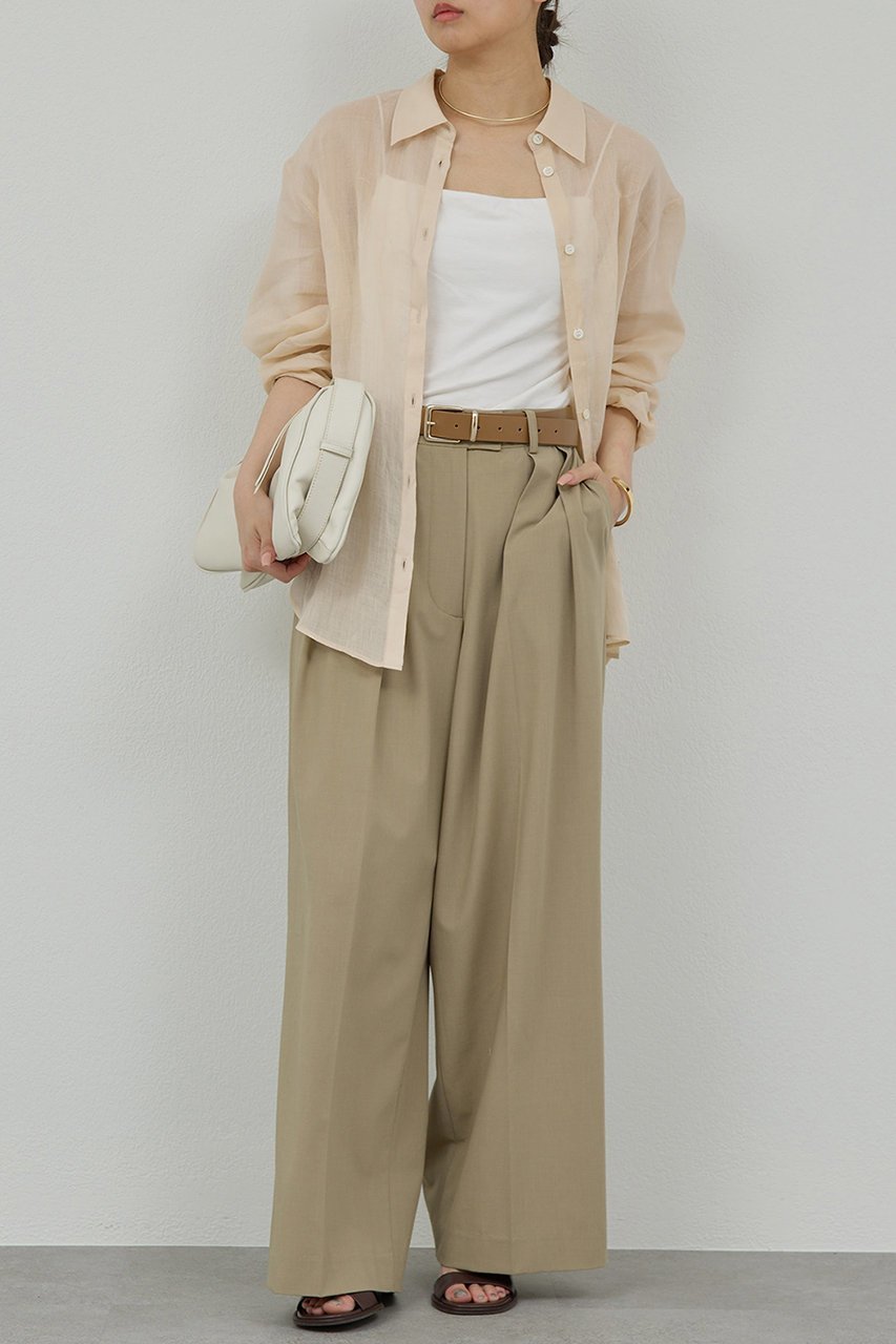 【ガリャルダガランテ/GALLARDAGALANTE】のラミーシャツ 人気、トレンドファッション・服の通販 founy(ファニー) 　ファッション　Fashion　レディースファッション　WOMEN　トップス・カットソー　Tops/Tshirt　シャツ/ブラウス　Shirts/Blouses　エレガント 上品　Elegant　スリーブ　Sleeve　ボトム　Bottom　ロング　Long　NEW・新作・新着・新入荷　New Arrivals　other-2|ID: prp329100004550953 ipo3291000000032163700