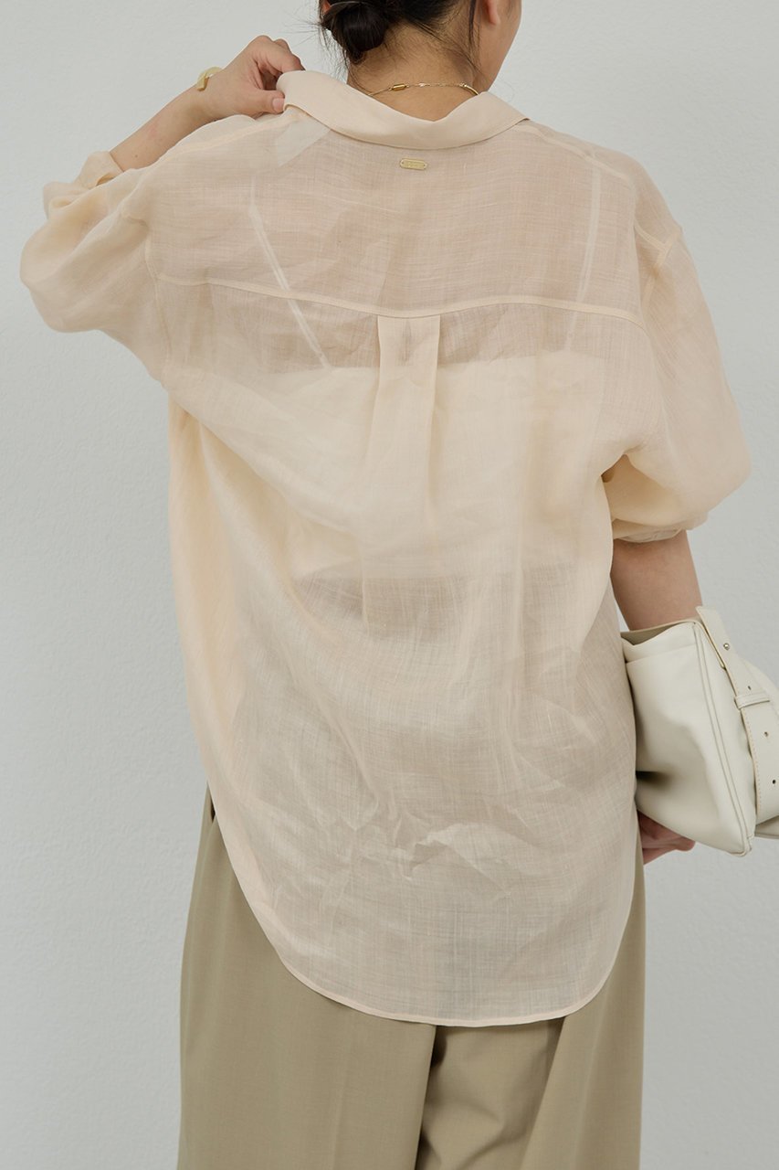 【ガリャルダガランテ/GALLARDAGALANTE】のラミーシャツ 人気、トレンドファッション・服の通販 founy(ファニー) 　ファッション　Fashion　レディースファッション　WOMEN　トップス・カットソー　Tops/Tshirt　シャツ/ブラウス　Shirts/Blouses　エレガント 上品　Elegant　スリーブ　Sleeve　ボトム　Bottom　ロング　Long　NEW・新作・新着・新入荷　New Arrivals　other-8|ID: prp329100004550953 ipo3291000000032163706