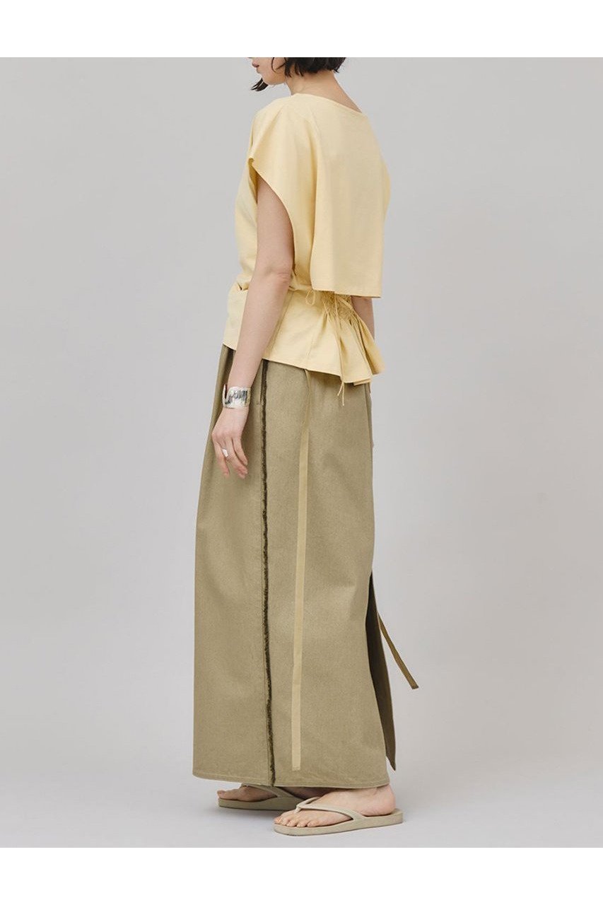 【カレンソロジー/Curensology】のバックシャーリングTシャツ 人気、トレンドファッション・服の通販 founy(ファニー) 　ファッション　Fashion　レディースファッション　WOMEN　トップス・カットソー　Tops/Tshirt　シャツ/ブラウス　Shirts/Blouses　ロング / Tシャツ　T-Shirts　カットソー　Cut and Sewn　なめらか　Smooth　コンパクト　Compact　シャーリング　Shirring　ショート　Short　スリーブ　Sleeve　プレーン　Plane　NEW・新作・新着・新入荷　New Arrivals　日本製　Made In Japan　other-6|ID: prp329100004550956 ipo3291000000032163734