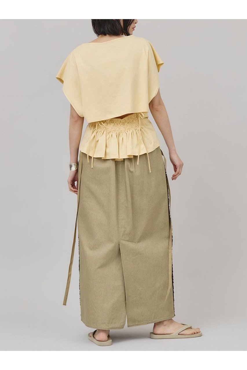 【カレンソロジー/Curensology】のバックシャーリングTシャツ 人気、トレンドファッション・服の通販 founy(ファニー) 　ファッション　Fashion　レディースファッション　WOMEN　トップス・カットソー　Tops/Tshirt　シャツ/ブラウス　Shirts/Blouses　ロング / Tシャツ　T-Shirts　カットソー　Cut and Sewn　なめらか　Smooth　コンパクト　Compact　シャーリング　Shirring　ショート　Short　スリーブ　Sleeve　プレーン　Plane　NEW・新作・新着・新入荷　New Arrivals　日本製　Made In Japan　other-7|ID: prp329100004550956 ipo3291000000032163735