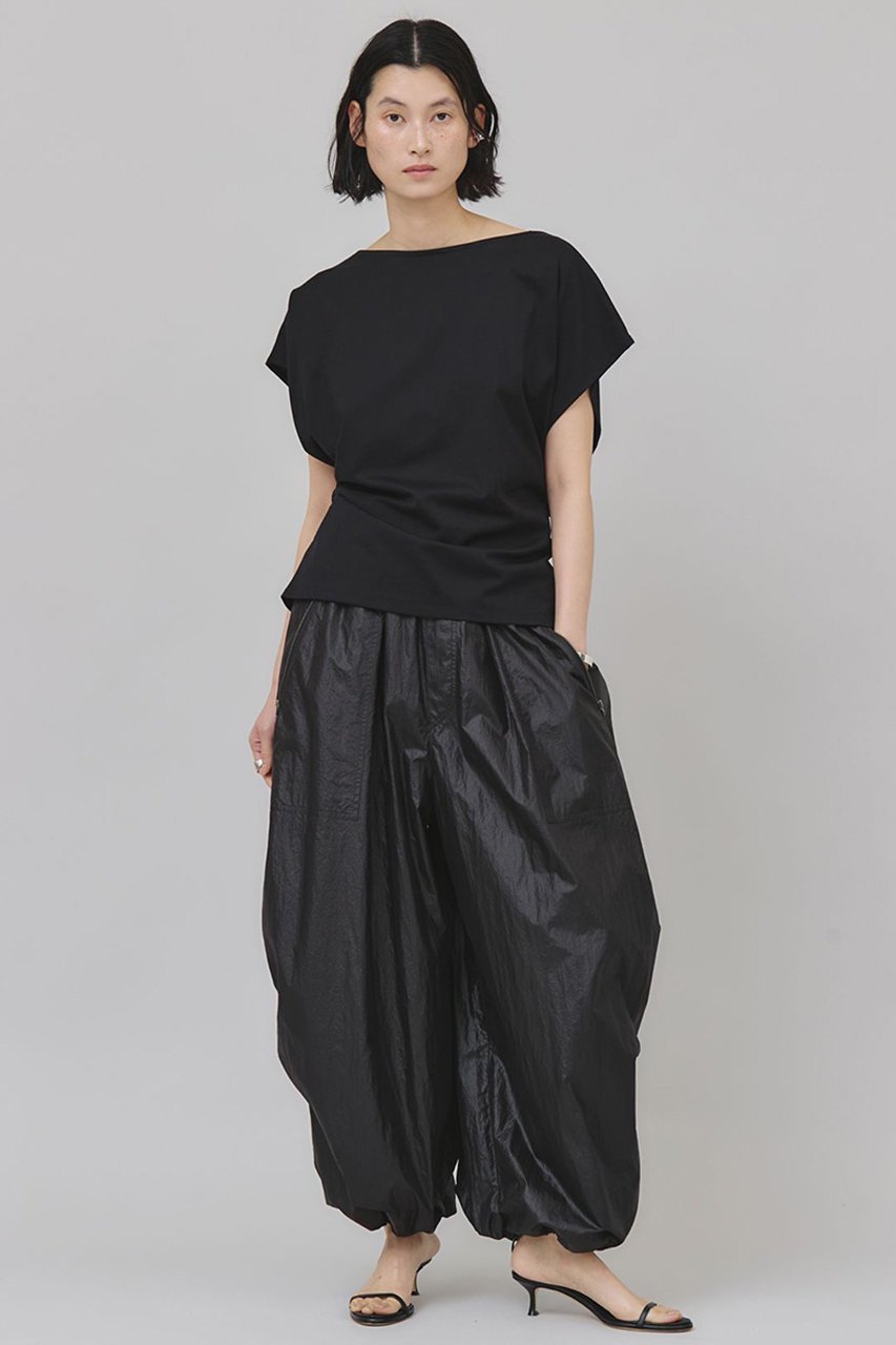 【カレンソロジー/Curensology】のバックシャーリングTシャツ 人気、トレンドファッション・服の通販 founy(ファニー) 　ファッション　Fashion　レディースファッション　Fashion for Women　トップス・カットソー　Cut & Sew Tops　シャツ・ブラウス・オフィスカジュアル　Elegant Blouses & Button-Ups　ロングTシャツ・Tシャツ　Longline T-Shirts & Tees　カットソー・ベーシックTシャツ　Cut-and-Sewn Tops / Stretch Tees & Basics　なめらか　Smooth, Silky Texture　コンパクト　Compact, Small Size　シャーリング　Shirring, Ruched　ショート　Short, Short Length　スリーブ　Sleeve, Long Sleeve / Short Sleeve　プレーン　Plain, Simple　日本製　Made In Japan　other-5|ID: prp329100004550956 ipo3291000000032812357