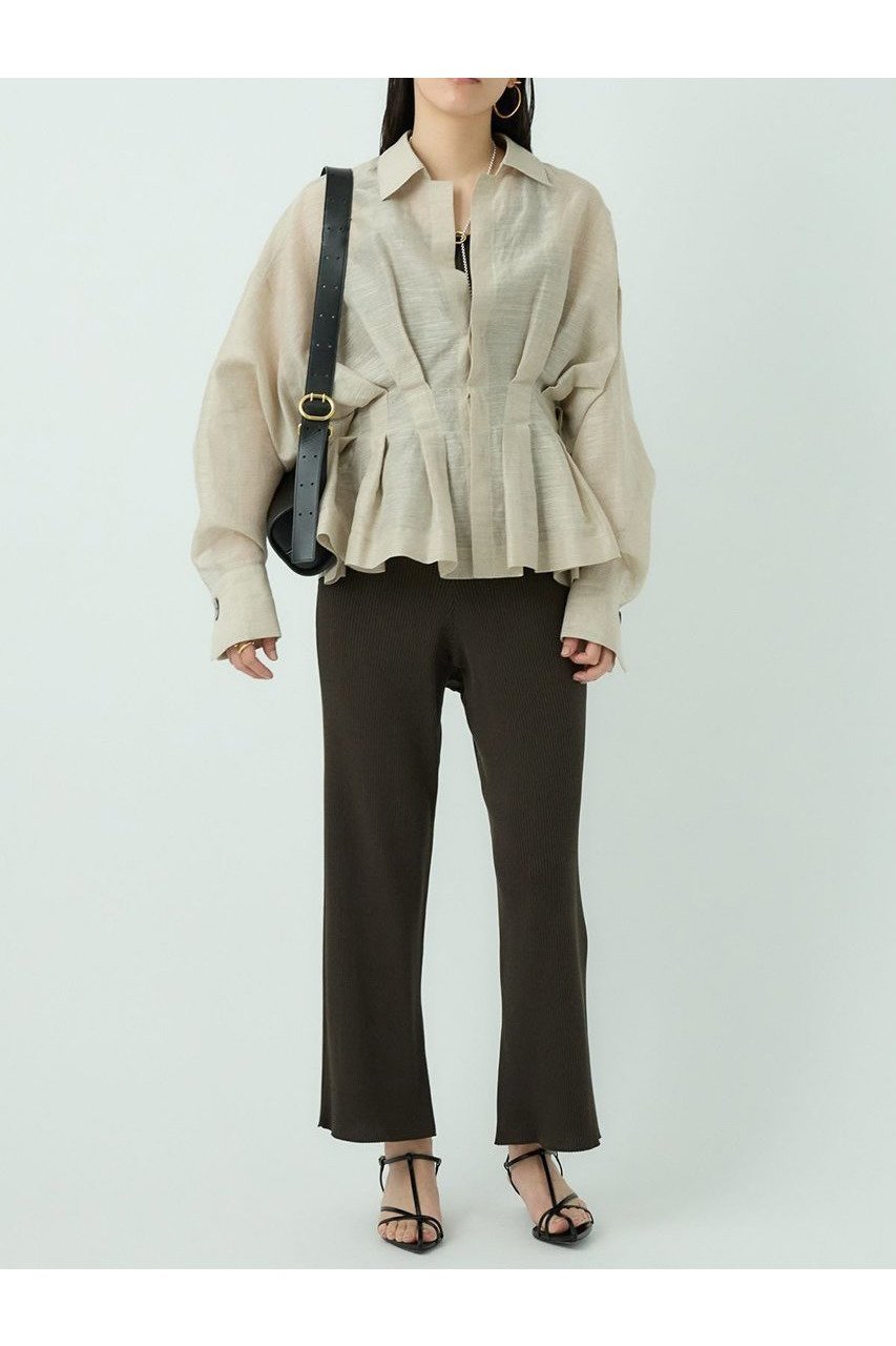 【カオス/Chaos】のエラルドブラウス 人気、トレンドファッション・服の通販 founy(ファニー) 　ファッション　Fashion　レディースファッション　WOMEN　トップス・カットソー　Tops/Tshirt　シャツ/ブラウス　Shirts/Blouses　オーガンジー　Organdy　カフス　Cuffs　シルク　Silk　スリーブ　Sleeve　フロント　Front　リネン　Linen　ロング　Long　夏　Summer　NEW・新作・新着・新入荷　New Arrivals　other-2|ID: prp329100004550959 ipo3291000000032163758