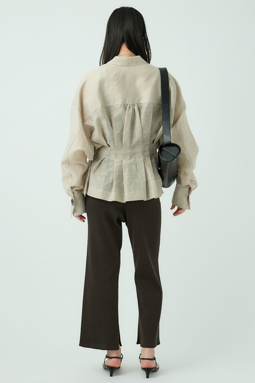 【カオス/Chaos】のエラルドブラウス 人気、トレンドファッション・服の通販 founy(ファニー) 　ファッション　Fashion　レディースファッション　WOMEN　トップス・カットソー　Tops/Tshirt　シャツ/ブラウス　Shirts/Blouses　オーガンジー　Organdy　カフス　Cuffs　シルク　Silk　スリーブ　Sleeve　フロント　Front　リネン　Linen　ロング　Long　夏　Summer　NEW・新作・新着・新入荷　New Arrivals　other-4|ID: prp329100004550959 ipo3291000000032163760