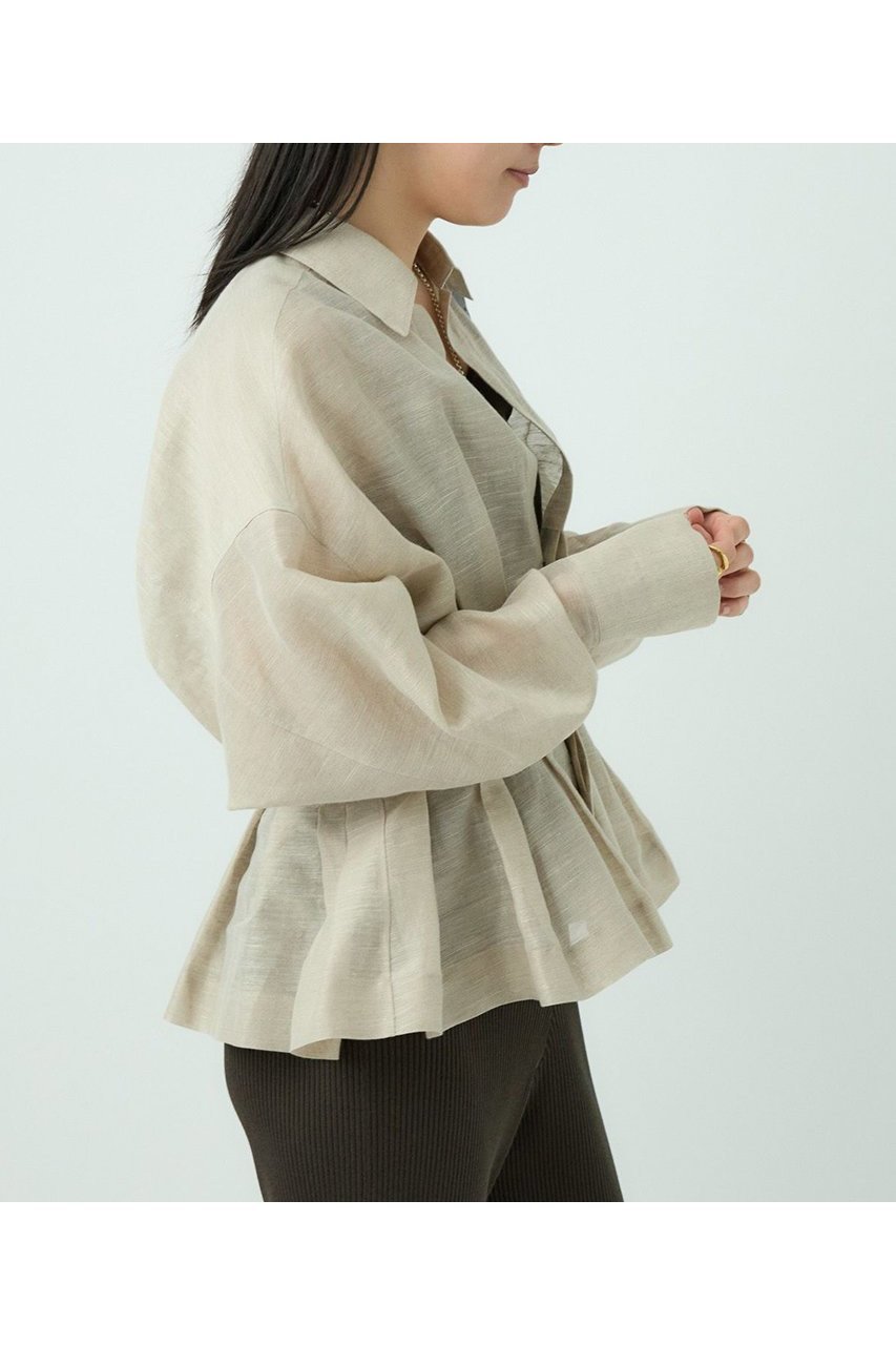 【カオス/Chaos】のエラルドブラウス 人気、トレンドファッション・服の通販 founy(ファニー) 　ファッション　Fashion　レディースファッション　WOMEN　トップス・カットソー　Tops/Tshirt　シャツ/ブラウス　Shirts/Blouses　オーガンジー　Organdy　カフス　Cuffs　シルク　Silk　スリーブ　Sleeve　フロント　Front　リネン　Linen　ロング　Long　夏　Summer　NEW・新作・新着・新入荷　New Arrivals　other-6|ID: prp329100004550959 ipo3291000000032163762
