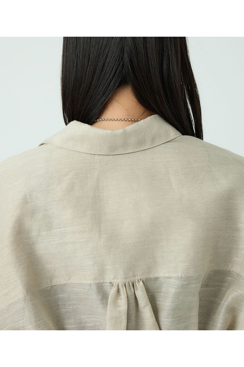 【カオス/Chaos】のエラルドブラウス 人気、トレンドファッション・服の通販 founy(ファニー) 　ファッション　Fashion　レディースファッション　WOMEN　トップス・カットソー　Tops/Tshirt　シャツ/ブラウス　Shirts/Blouses　オーガンジー　Organdy　カフス　Cuffs　シルク　Silk　スリーブ　Sleeve　フロント　Front　リネン　Linen　ロング　Long　夏　Summer　NEW・新作・新着・新入荷　New Arrivals　other-8|ID: prp329100004550959 ipo3291000000032163766