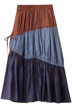 【ハウス オブ ロータス/HOUSE OF LOTUS】 マルチカラーリネンティアードスカート人気、トレンドファッション・服の通販 founy(ファニー) ファッション Fashion レディースファッション WOMEN スカート Skirt ティアードスカート Tiered Skirts ロングスカート Long Skirt ティアードスカート Tiered Skirt ドローコード Draw Cord ブロック Block ロング Long 夏 Summer NEW・新作・新着・新入荷 New Arrivals |ID:prp329100004550962