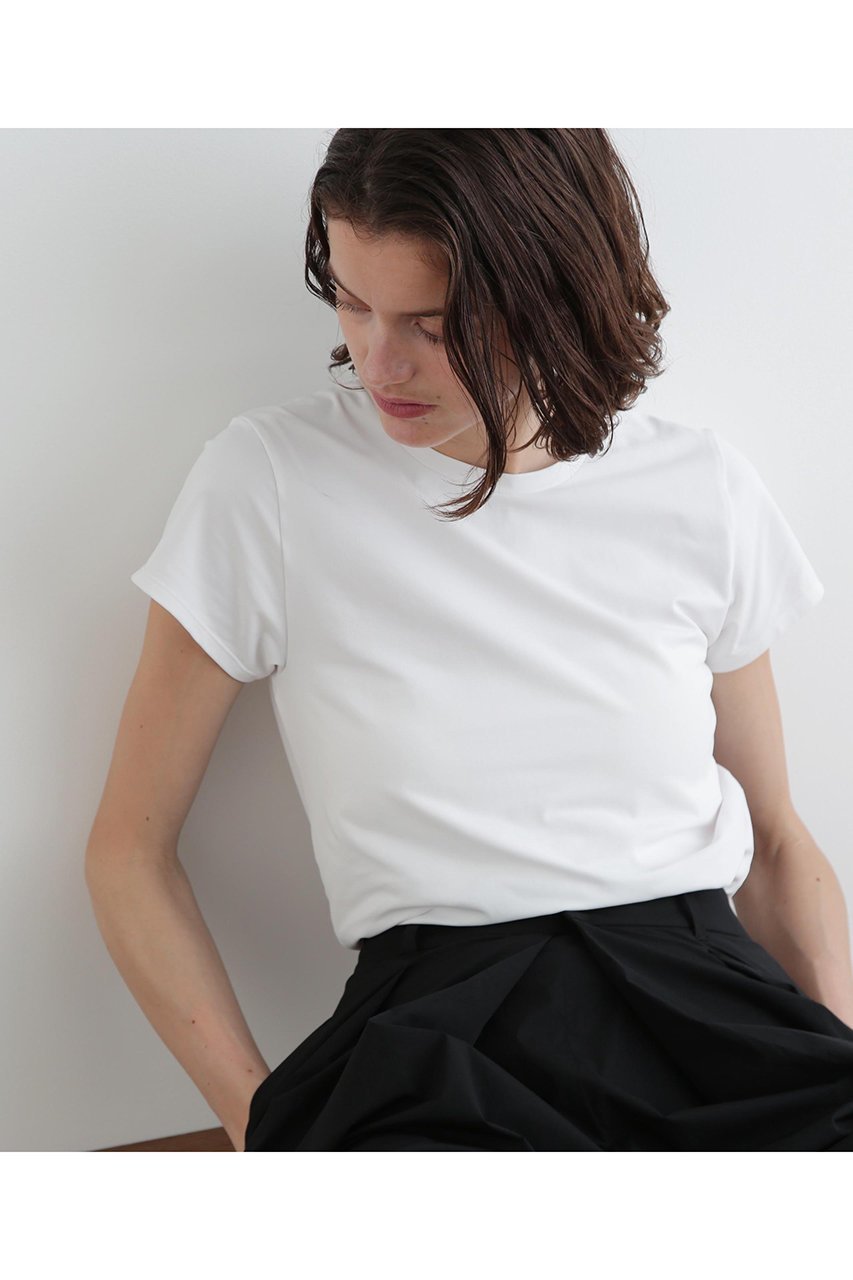 【ル フィル/LE PHIL】のハイストレッチT 人気、トレンドファッション・服の通販 founy(ファニー) 　ファッション　Fashion　レディースファッション　WOMEN　トップス・カットソー　Tops/Tshirt　シャツ/ブラウス　Shirts/Blouses　ロング / Tシャツ　T-Shirts　カットソー　Cut and Sewn　インナー　Inner　コンパクト　Compact　ショート　Short　ストレッチ　Stretch　スリーブ　Sleeve　吸水　Water Absorption　other-2|ID: prp329100004550968 ipo3291000000032196981