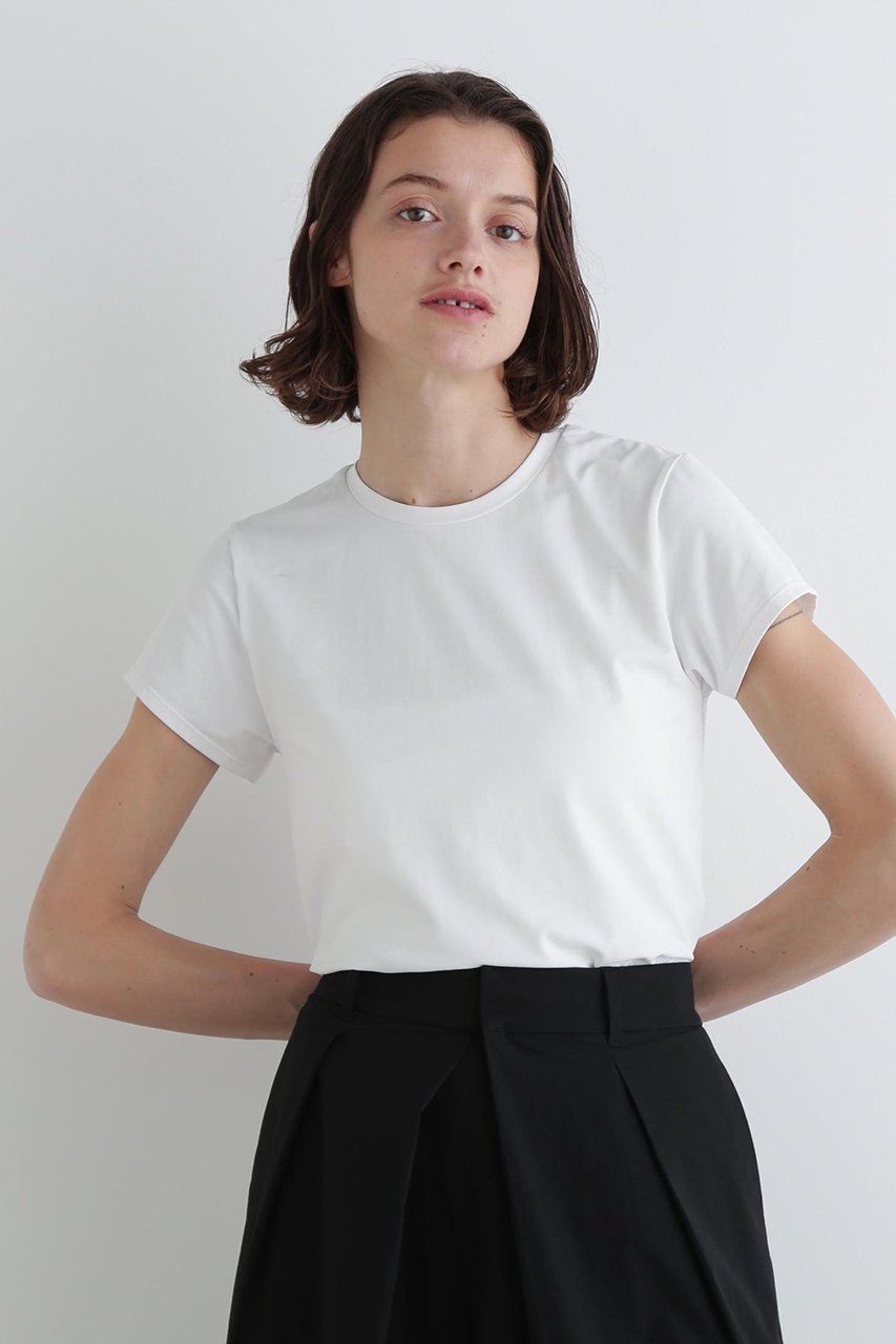 【ル フィル/LE PHIL】のハイストレッチT 人気、トレンドファッション・服の通販 founy(ファニー) 　ファッション　Fashion　レディースファッション　WOMEN　トップス・カットソー　Tops/Tshirt　シャツ/ブラウス　Shirts/Blouses　ロング / Tシャツ　T-Shirts　カットソー　Cut and Sewn　インナー　Inner　コンパクト　Compact　ショート　Short　ストレッチ　Stretch　スリーブ　Sleeve　吸水　Water Absorption　other-4|ID: prp329100004550968 ipo3291000000032196983
