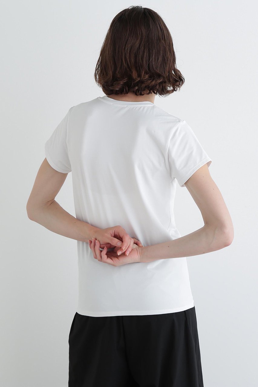 【ル フィル/LE PHIL】のハイストレッチT 人気、トレンドファッション・服の通販 founy(ファニー) 　ファッション　Fashion　レディースファッション　WOMEN　トップス・カットソー　Tops/Tshirt　シャツ/ブラウス　Shirts/Blouses　ロング / Tシャツ　T-Shirts　カットソー　Cut and Sewn　インナー　Inner　コンパクト　Compact　ショート　Short　ストレッチ　Stretch　スリーブ　Sleeve　吸水　Water Absorption　other-6|ID: prp329100004550968 ipo3291000000032196985