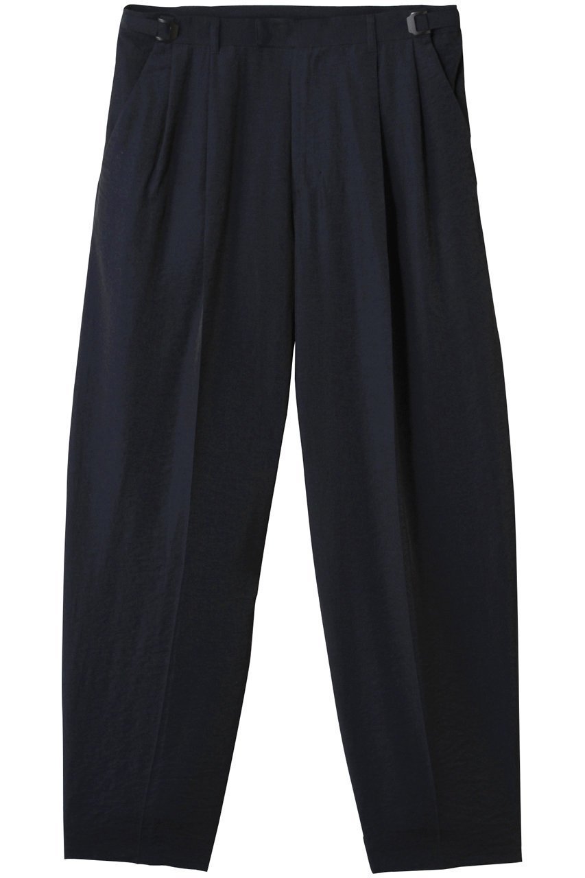 【ミディウミソリッド/MIDIUMISOLID / MEN】の【MEN】slub sheer tapered PT パンツ インテリア・キッズ・メンズ・レディースファッション・服の通販 founy(ファニー) 　ファッション　Fashion　メンズファッション　Fashion for Men　ボトムス　Bottoms　なめらか　Smooth, Silky Texture　サマー　Summer, Summer Style　シアー　Sheer, See-Through　ロング　Long, Long-Length　夏　Summer　navy|ID: prp329100004550969 ipo3291000000032808138