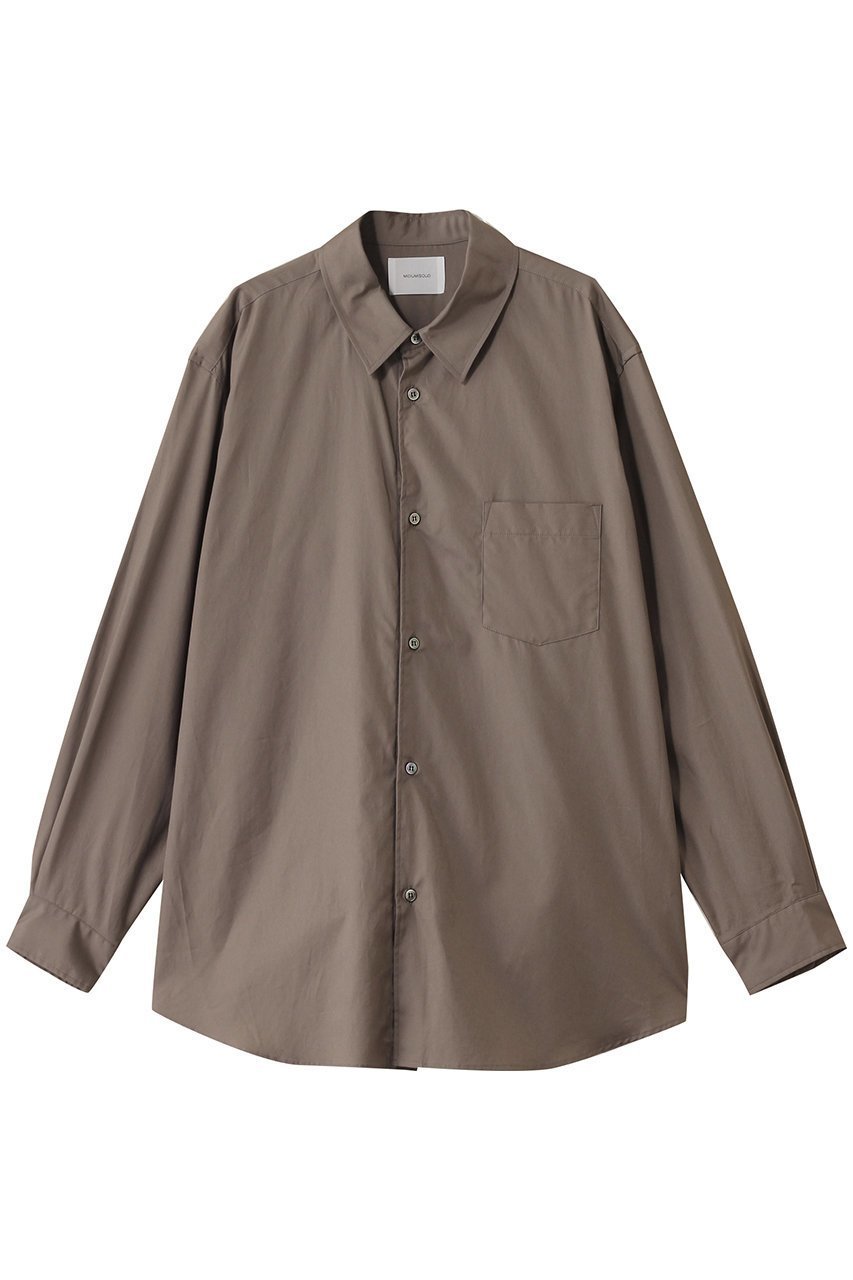 【ミディウミソリッド/MIDIUMISOLID / MEN】の【MEN】relax shirt シャツ インテリア・キッズ・メンズ・レディースファッション・服の通販 founy(ファニー) 　ファッション　Fashion　メンズファッション　Fashion for Men　スリーブ　Sleeve, Long Sleeve / Short Sleeve　ロング　Long, Long-Length　c.gray|ID: prp329100004550970 ipo3291000000032808147