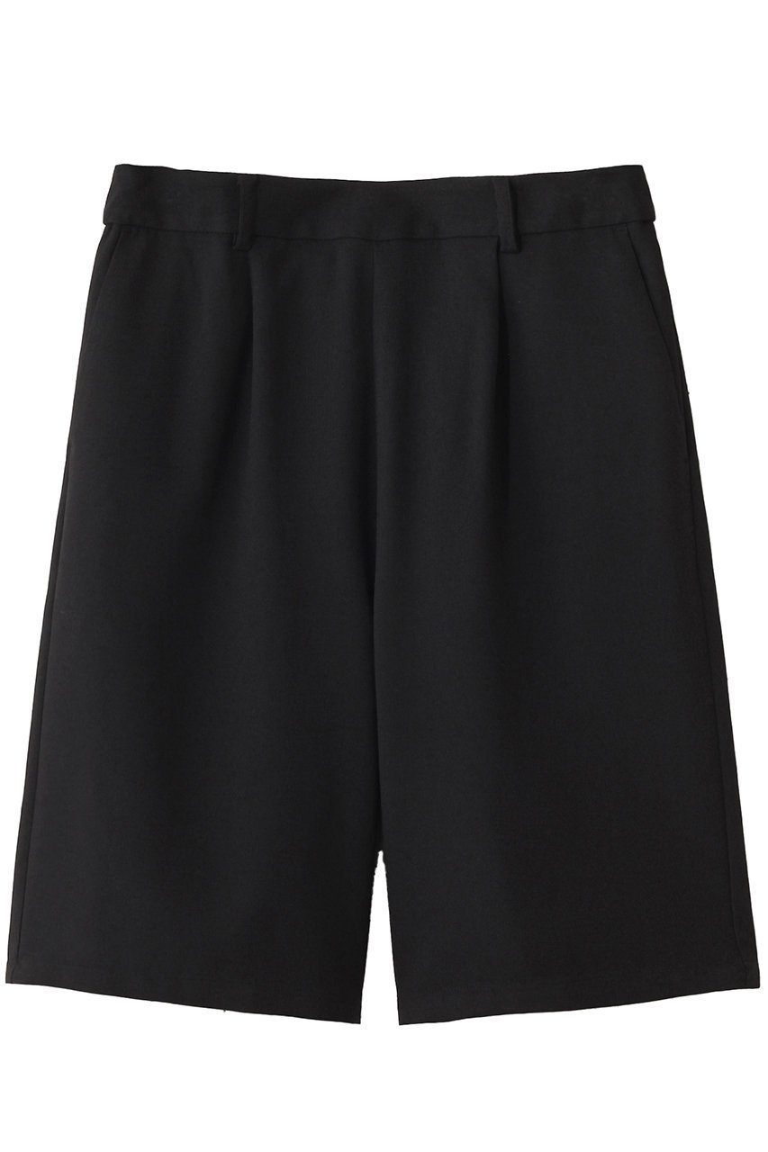 【ミディウミソリッド/MIDIUMISOLID】のeasy half slacks.M スラックス インテリア・キッズ・メンズ・レディースファッション・服の通販 founy(ファニー) 　ファッション　Fashion　レディースファッション　WOMEN　パンツ　Pants　ハーフ / ショートパンツ　Short Pants　ショート　Short　スラックス　Slacks　ワイド　Wide　NEW・新作・新着・新入荷　New Arrivals　black|ID: prp329100004550971 ipo3291000000032163885