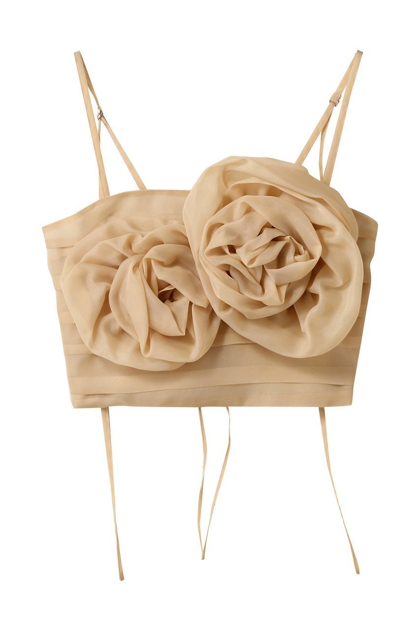 【プランク プロジェクト/PRANK PROJECT】のローズビスチェ / Rose Bustier インテリア・キッズ・メンズ・レディースファッション・服の通販 founy(ファニー) ファッション Fashion レディースファッション Fashion for Women トップス・カットソー Cut & Sew Tops キャミソール&ノースリーブ Camisoles & Sleeveless Tops シャツ・ブラウス・オフィスカジュアル Elegant Blouses & Button-Ups ビスチェ Bustiers & Corset Tops / Layered Bustier Style おすすめ Recommended / Our Picks オーガンジー Organza Fabric タンク Tank Top, Sleeveless Top ノースリーブ Sleeveless, No-Sleeve ビスチェ Bustier, Corset Top プリント Print, Printed Pattern モチーフ Motif, Design Theme ラップ Wrap, Wrap Design レース Lace, Lace Fabric ローズ Rose, Rose Motif BGE(ベージュ)|ID: prp329100004550972 ipo3291000000035680185
