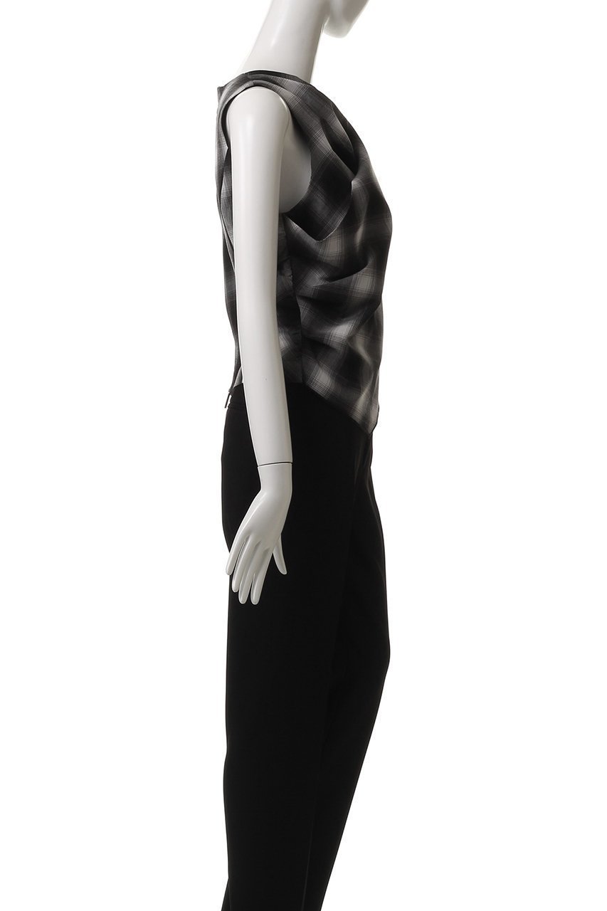 【プランク プロジェクト/PRANK PROJECT】のドレープフロントトップ / Draped Front Top 人気、トレンドファッション・服の通販 founy(ファニー) 　ファッション　Fashion　レディースファッション　Fashion for Women　トップス・カットソー　Cut & Sew Tops　シャツ・ブラウス・オフィスカジュアル　Elegant Blouses & Button-Ups　おすすめ　Recommended / Our Picks　コルセット　Corset, Bustier　サマー　Summer, Summer Style　ショート　Short, Short Length　ストライプ　Stripe, Striped Pattern　スリーブ　Sleeve, Long Sleeve / Short Sleeve　ダウン　Down, Puffer　デニム　Denim, Jeans Material　ドレープ　Drape, Draping Fabric　リネン　Linen, Linen Fabric　夏　Summer　other-7|ID: prp329100004550974 ipo3291000000032425005