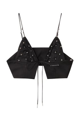 【プランク プロジェクト/PRANK PROJECT】のメタルパーツブラ / Metal Part Bra 人気、トレンドファッション・服の通販 founy(ファニー) ファッション Fashion レディースファッション Fashion for Women トップス・カットソー Cut & Sew Tops キャミソール&ノースリーブ Camisoles & Sleeveless Tops シャツ・ブラウス・オフィスカジュアル Elegant Blouses & Button-Ups オケージョン Occasion Wear シンプル Simple, Minimal タンク Tank Top, Sleeveless Top ダブル Double, Double-Breasted ツイル Twist, Twisted Detail ノースリーブ Sleeveless, No-Sleeve メタル Metal, Metal Parts 夏 Summer |ID:prp329100004550975