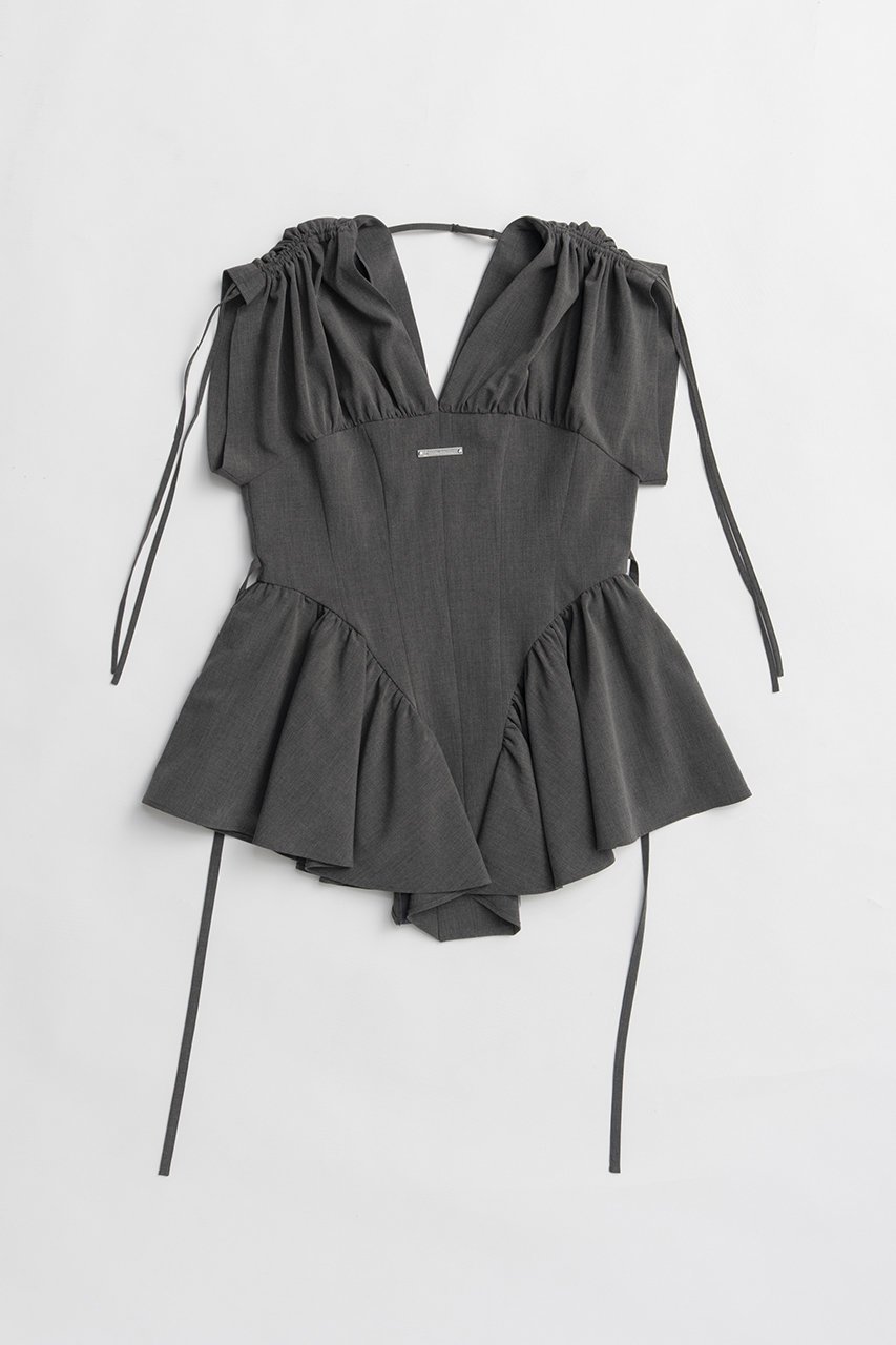 【プランク プロジェクト/PRANK PROJECT】のバルーンペプラムチュニック / Balloon Peplum Tunic 人気、トレンドファッション・服の通販 founy(ファニー) 　ファッション　Fashion　レディースファッション　WOMEN　ワンピース　Dress　チュニック　Tunic　ウォッシャブル　Washable　オーガンジー　Organdy　シアー　Sheer　チュニック　Tunic　チュール　Tulle　ドローストリング　Drawstring　フリル　Frills　ラッフル　Raffle　レース　Race　夏　Summer　NEW・新作・新着・新入荷　New Arrivals　 other-1|ID: prp329100004550976 ipo3291000000032163939