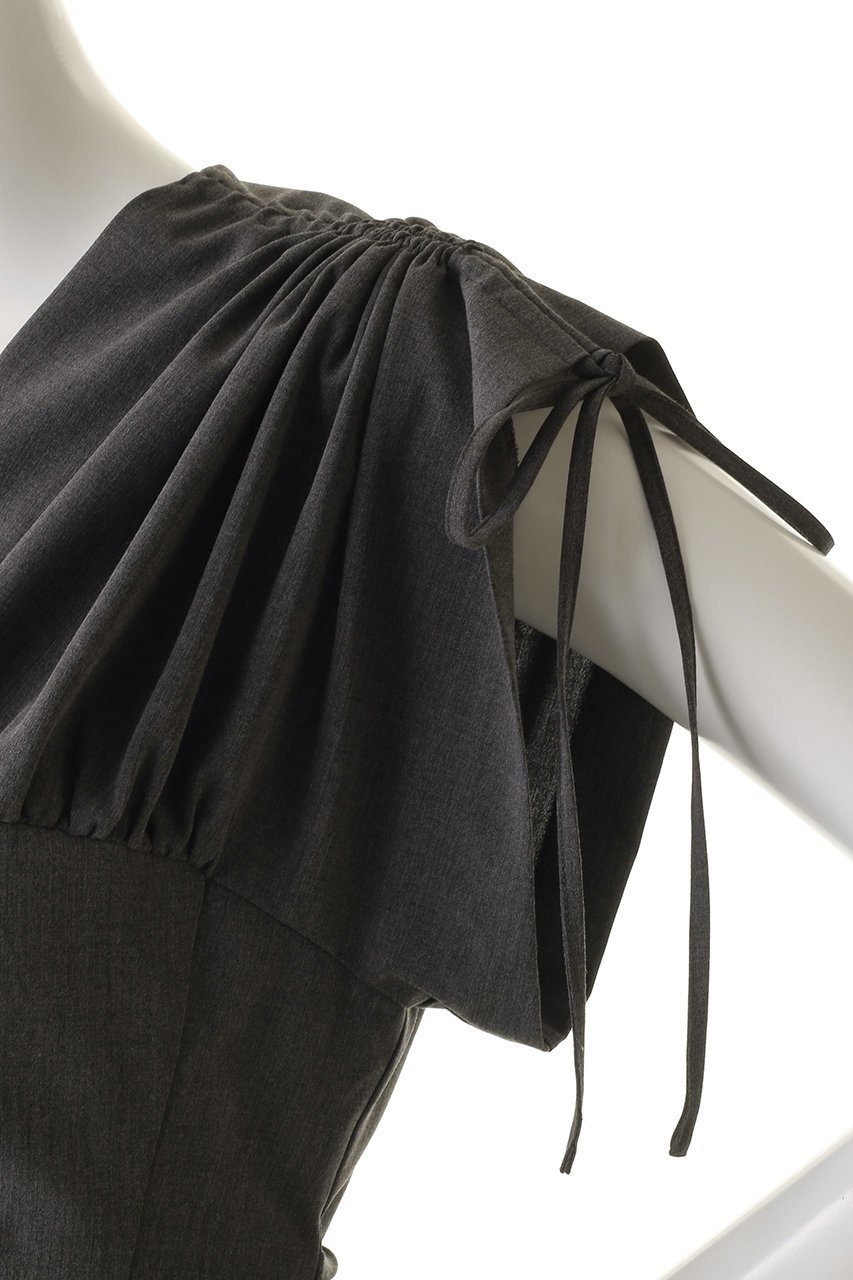 【プランク プロジェクト/PRANK PROJECT】のバルーンペプラムチュニック / Balloon Peplum Tunic 人気、トレンドファッション・服の通販 founy(ファニー) 　ファッション　Fashion　レディースファッション　Fashion for Women　ワンピース　Dresses　チュニック　Tunic Tops & Dresses　ウォッシャブル　Machine Washable　オーガンジー　Organza Fabric　シアー　Sheer, See-Through　チュニック　Tunic, Long Top　チュール　Tulip, Tulip Motif　ドローストリング　Drawstring, Pull Cord　フリル　Frill, Ruffle　ラッフル　Ruffle, Frill　レース　Lace, Lace Fabric　夏　Summer　other-6|ID: prp329100004550976 ipo3291000000032812968