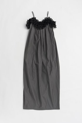 【プランク プロジェクト/PRANK PROJECT】のラッフルバルーンドレス / Ruffle Balloon Dress 人気、トレンドファッション・服の通販 founy(ファニー) ファッション Fashion レディースファッション WOMEN ワンピース Dress ドレス Party Dresses チュニック Tunic おすすめ Recommend インナー Inner オケージョン Occasion カットソー Cut And Sew タフタ Taffeta ダウン Down チュニック Tunic ドレス Dress フォルム Form ラッフル Raffle ラップ Wrap ロング Long 再入荷 Restock/Back In Stock/Re Arrival |ID:prp329100004550977