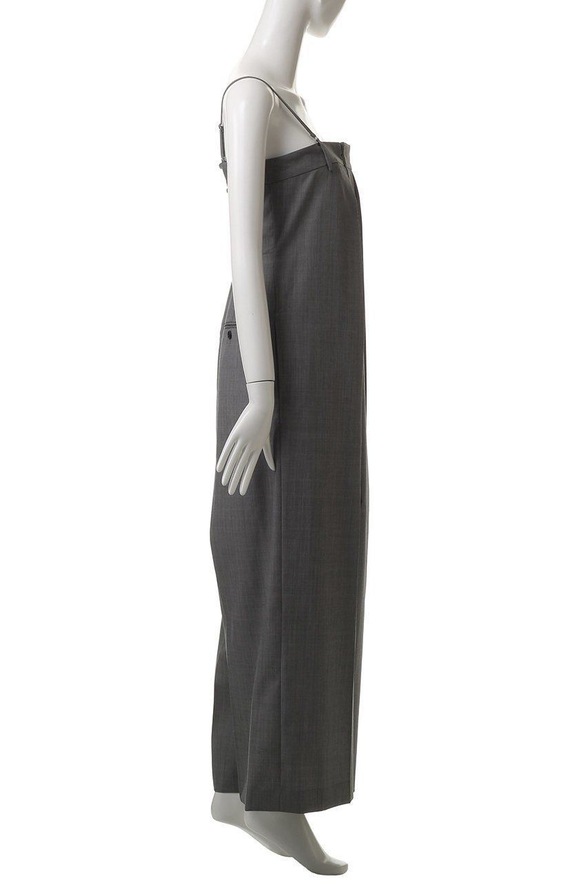 【プランク プロジェクト/PRANK PROJECT】のスーチングオールインワン / Suiting All in One 人気、トレンドファッション・服の通販 founy(ファニー) 　ファッション　Fashion　レディースファッション　Fashion for Women　パンツ　Pants & Trousers　カッティング　Cutting Detail　ストライプ　Stripe, Striped Pattern　フェミニン　Feminine, Girly　ボトム　Bottoms, Lower Wear　マニッシュ　Mannish, Boyish　メランジ　Melange, Mixed Yarn　ワイド　Wide, Wide Fit　エレガント 上品　Elegant　other-3|ID: prp329100004550978 ipo3291000000032813959