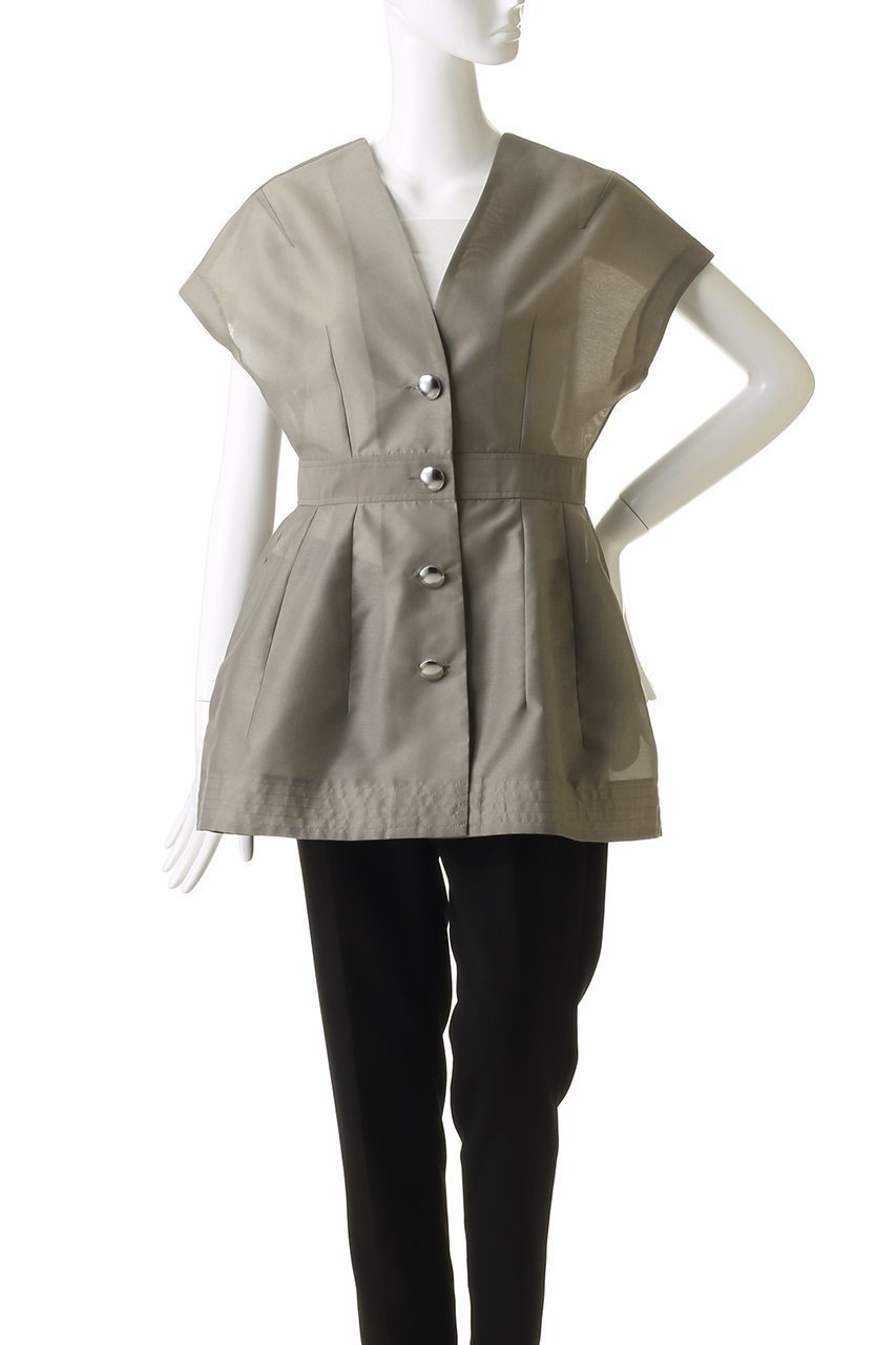 【プランク プロジェクト/PRANK PROJECT】のコントラクティブジャケット / Contractive Jacket 人気、トレンドファッション・服の通販 founy(ファニー) 　ファッション　Fashion　レディースファッション　WOMEN　アウター　Coat Outerwear　ジャケット　Jackets　エレガント 上品　Elegant　サマー　Summer　シアー　Sheer　シェイプ　Shape　ジャケット　Jacket　ノースリーブ　No Sleeve　NEW・新作・新着・新入荷　New Arrivals　other-2|ID: prp329100004550979 ipo3291000000032163993