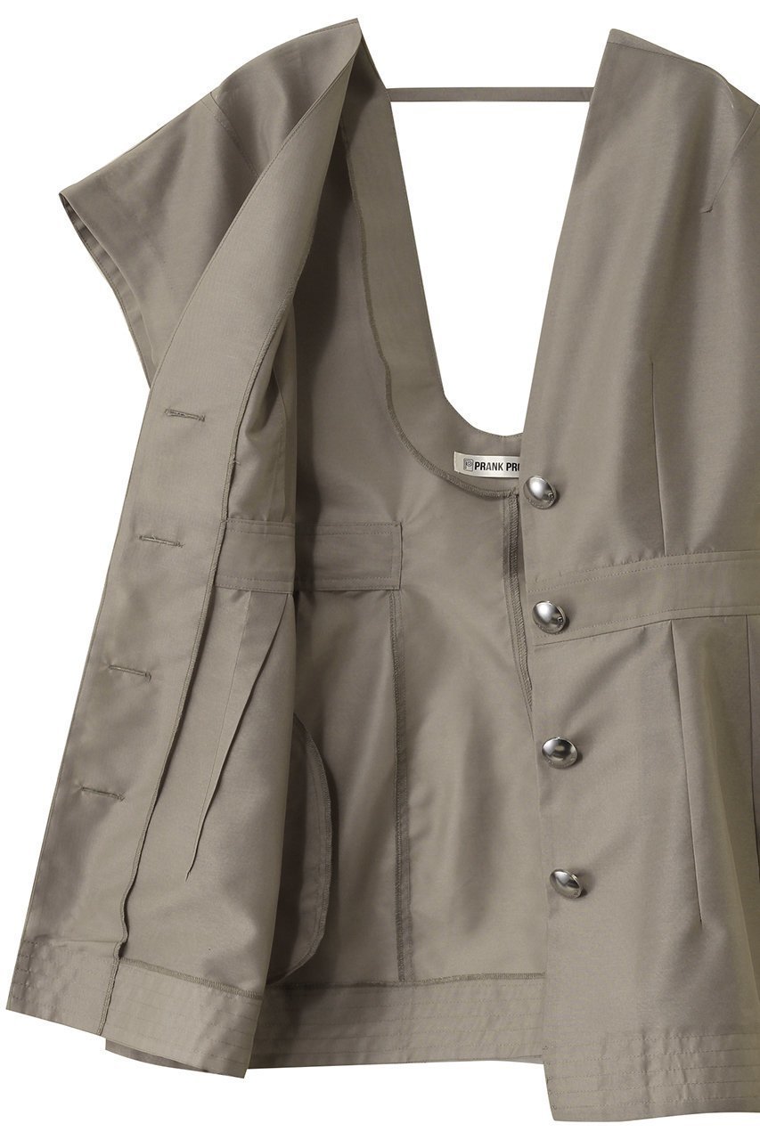 【プランク プロジェクト/PRANK PROJECT】のコントラクティブジャケット / Contractive Jacket 人気、トレンドファッション・服の通販 founy(ファニー) 　ファッション　Fashion　レディースファッション　WOMEN　アウター　Coat Outerwear　ジャケット　Jackets　エレガント 上品　Elegant　サマー　Summer　シアー　Sheer　シェイプ　Shape　ジャケット　Jacket　ノースリーブ　No Sleeve　NEW・新作・新着・新入荷　New Arrivals　other-7|ID: prp329100004550979 ipo3291000000032164002