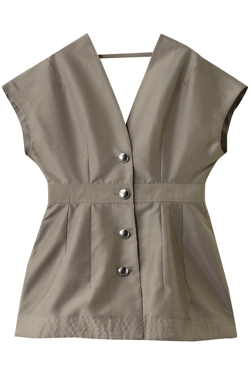 【プランク プロジェクト/PRANK PROJECT】のコントラクティブジャケット / Contractive Jacket インテリア・キッズ・メンズ・レディースファッション・服の通販 founy(ファニー) 　ファッション　Fashion　レディースファッション　Fashion for Women　アウター　Coat / Outerwear Collection　レディースジャケット・軽アウター　Jackets　エレガント 上品　Elegant　サマー　Summer, Summer Style　シアー　Sheer, See-Through　シェイプ　Shape, Slim Fit　ジャケット　Jacket, Outerwear　ノースリーブ　Sleeveless, No-Sleeve　BGE(ベージュ)|ID: prp329100004550979 ipo3291000000036102025