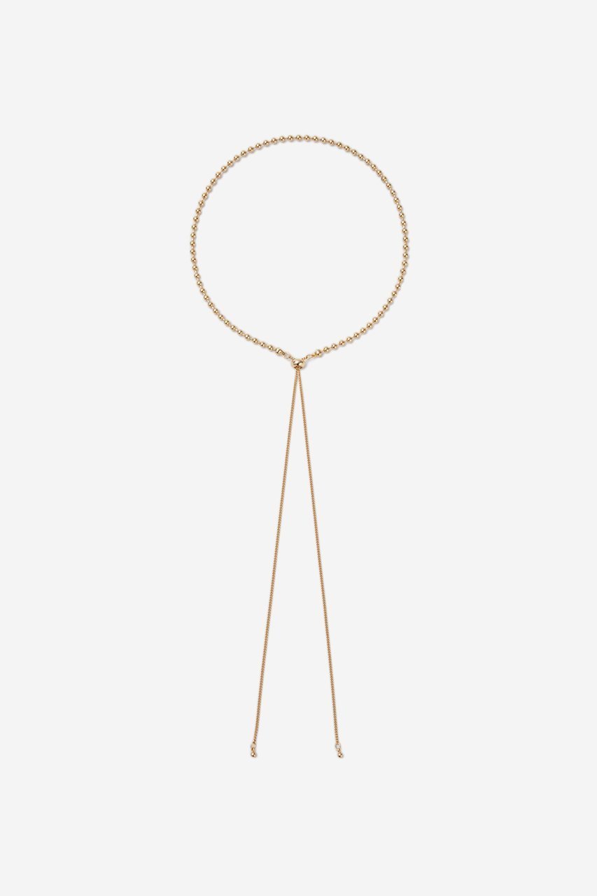 【ノウハウ/KNOWHOW】のBall Chain ヘッドバンド インテリア・キッズ・メンズ・レディースファッション・服の通販 founy(ファニー) 　ファッション　Fashion　レディースファッション　Fashion for Women　シュシュ&ヘアアクセ/ヘアアレンジ　Scrunchies & Hair Accessories　アクセサリー　Fashion Accessories　チェーン　Chain, Chain Strap　ネックレス　Necklace, Pendant Necklace　フィット　Fit, Slim Fit　ゴールド|ID: prp329100004550980 ipo3291000000032799806