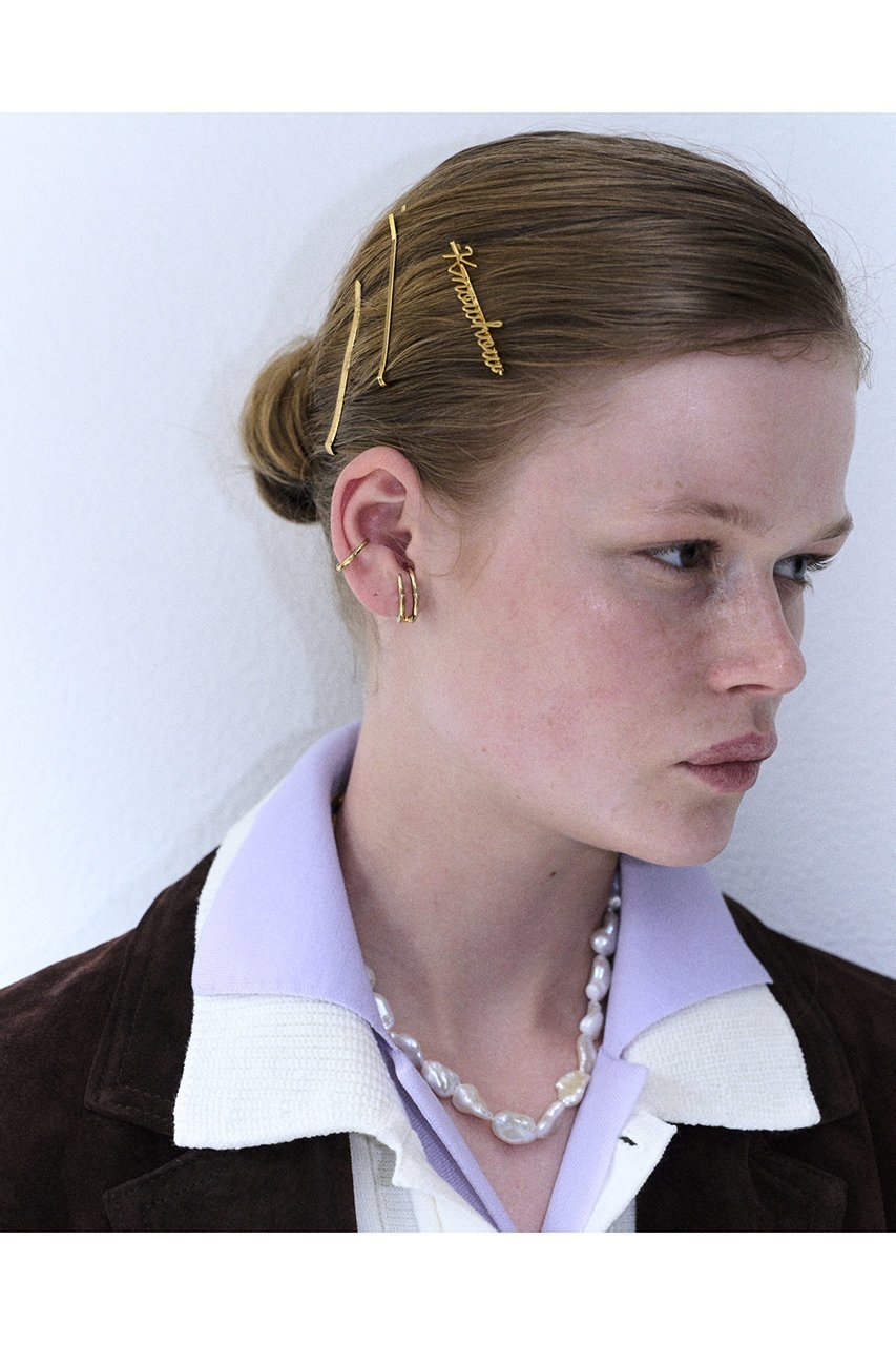 【ノウハウ/KNOWHOW】のKNOWHOW Logo ヘアピン 4本セット 人気、トレンドファッション・服の通販 founy(ファニー) 　ファッション　Fashion　レディースファッション　Fashion for Women　シュシュ&ヘアアクセ/ヘアアレンジ　Scrunchies & Hair Accessories　アクセサリー　Fashion Accessories　シンプル　Simple, Minimal　バランス　Balance, Style Balance　バレッタ　Barrette, Hair Clip　エレガント 上品　Elegant　再入荷　Restock / Back in Stock　other-2|ID: prp329100004550988 ipo3291000000035487593