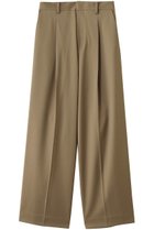 【ミディウミソリッド/MIDIUMISOLID】のstraight slacks スラックス khaki|ID:prp329100004550993
