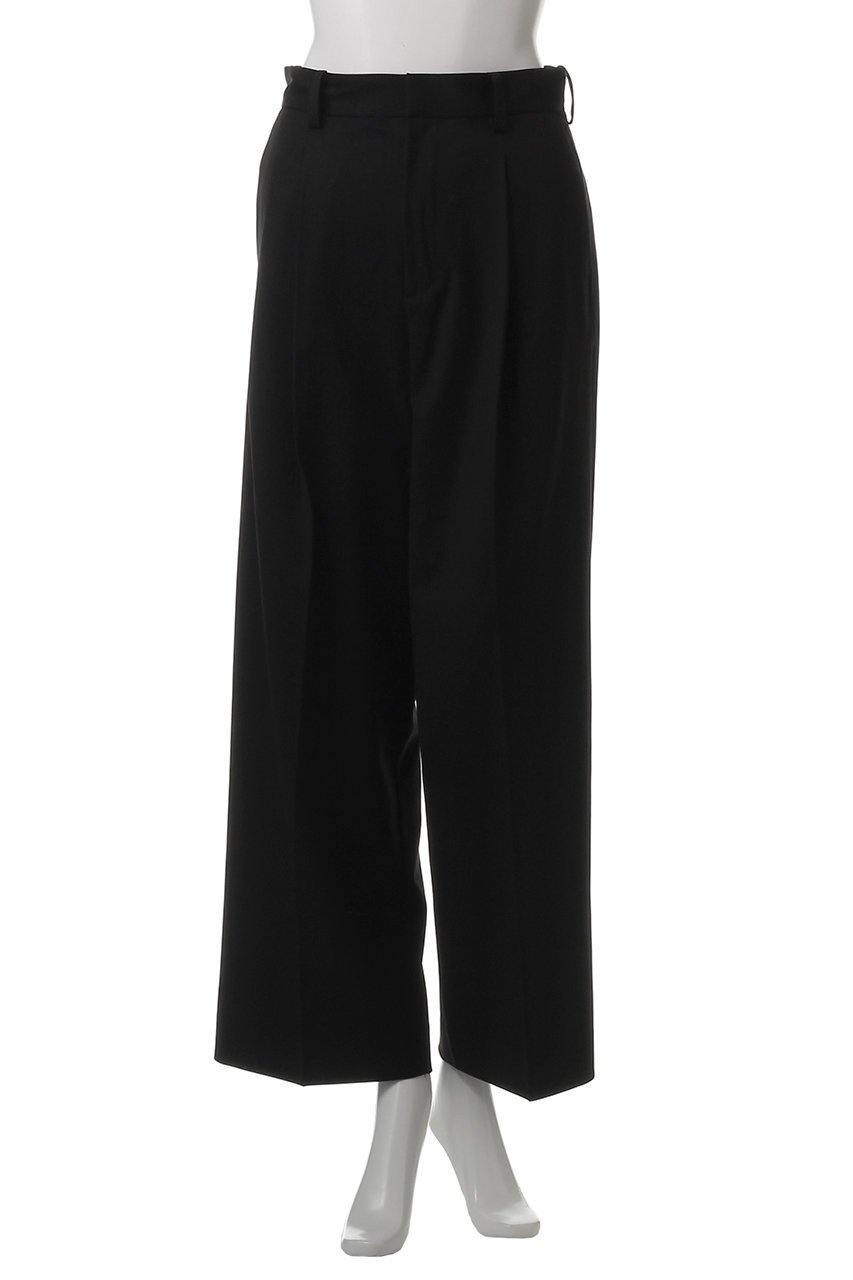 【ミディウミソリッド/MIDIUMISOLID】のstraight slacks スラックス 人気、トレンドファッション・服の通販 founy(ファニー) 　ファッション　Fashion　レディースファッション　Fashion for Women　パンツ　Pants & Trousers　ストレート　Straight, Straight Cut　スラックス　Slacks, Dress Pants　プレーン　Plain, Simple　ロング　Long, Long-Length　other-2|ID: prp329100004550993 ipo3291000000036054776