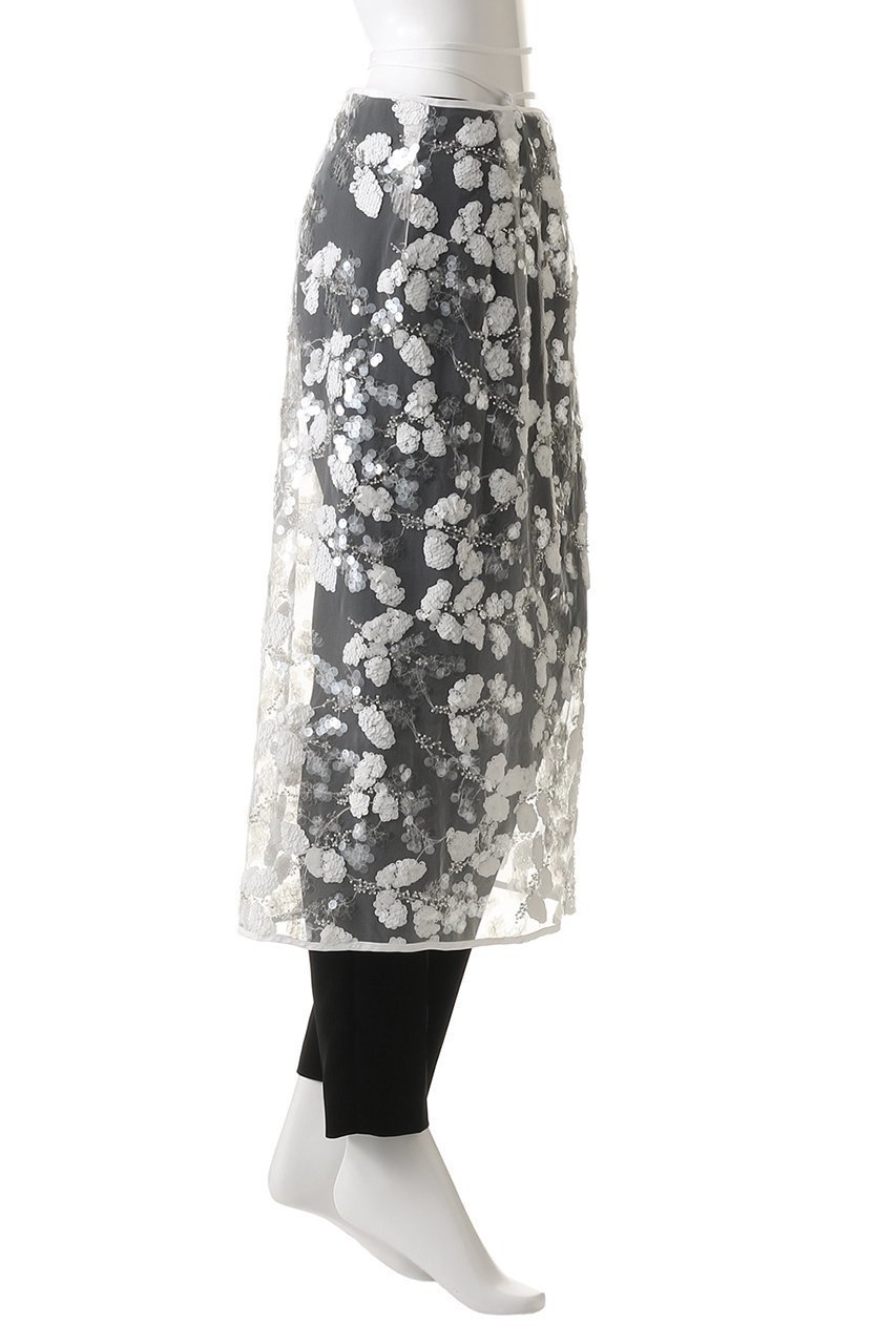 【プランク プロジェクト/PRANK PROJECT】のスパングルラップスカート / Spangle Wrap Skirt 人気、トレンドファッション・服の通販 founy(ファニー) 　ファッション　Fashion　レディースファッション　Fashion for Women　スカート　Skirts　ロングスカート　Long Skirts / Maxi & Midi Skirts　スパンコール　Sequins, Sequin Embellishment　チュール　Tulip, Tulip Motif　ファブリック　Fabric, Textile　ラップ　Wrap, Wrap Design　ロング　Long, Long-Length　other-3|ID: prp329100004550994 ipo3291000000032812890