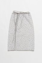 【プランク プロジェクト/PRANK PROJECT】のマルチエンブリッシュラップスカート / Multi-Embellished Wrap Skirt 人気、トレンドファッション・服の通販 founy(ファニー) ファッション Fashion レディースファッション WOMEN スカート Skirt ロングスカート Long Skirt オーガンジー Organdy スパンコール Sequins チュール Tulle ファブリック Fabric ラップ Wrap ロング Long NEW・新作・新着・新入荷 New Arrivals thumbnail GRY(グレー)|ID: prp329100004550995 ipo3291000000032164126