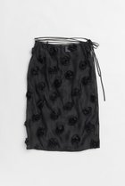 【プランク プロジェクト/PRANK PROJECT】のマルチエンブリッシュラップスカート / Multi-Embellished Wrap Skirt 人気、トレンドファッション・服の通販 founy(ファニー) ファッション Fashion レディースファッション WOMEN スカート Skirt ロングスカート Long Skirt オーガンジー Organdy スパンコール Sequins チュール Tulle ファブリック Fabric ラップ Wrap ロング Long NEW・新作・新着・新入荷 New Arrivals thumbnail BLK(ブラック)|ID: prp329100004550995 ipo3291000000032164128